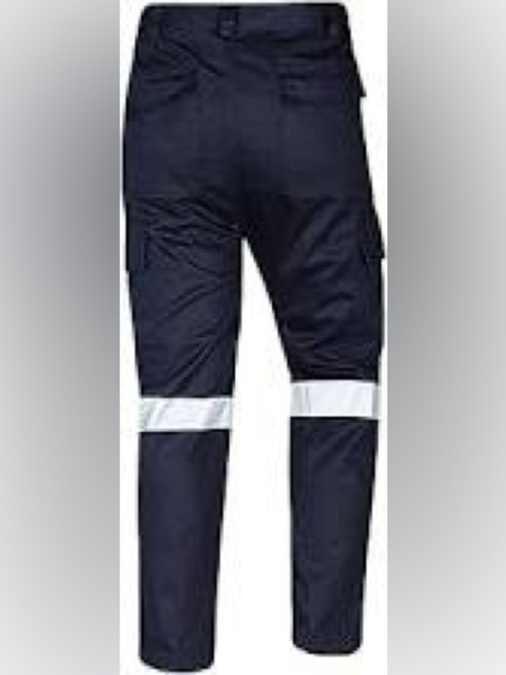 Men's Cargo Pants in Navy with Scotchlite Reflective Detail